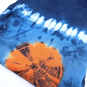 Japanese Style Lounge Pants – Teal & Orange – M | www.artisangoods.co.uk 4