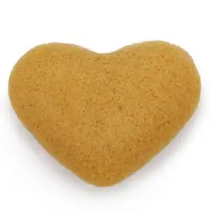 Konjac Heart Sponge – Peach | www.artisangoods.co.uk 1