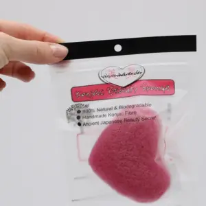 Konjac Heart Sponge – Rose | www.artisangoods.co.uk 5