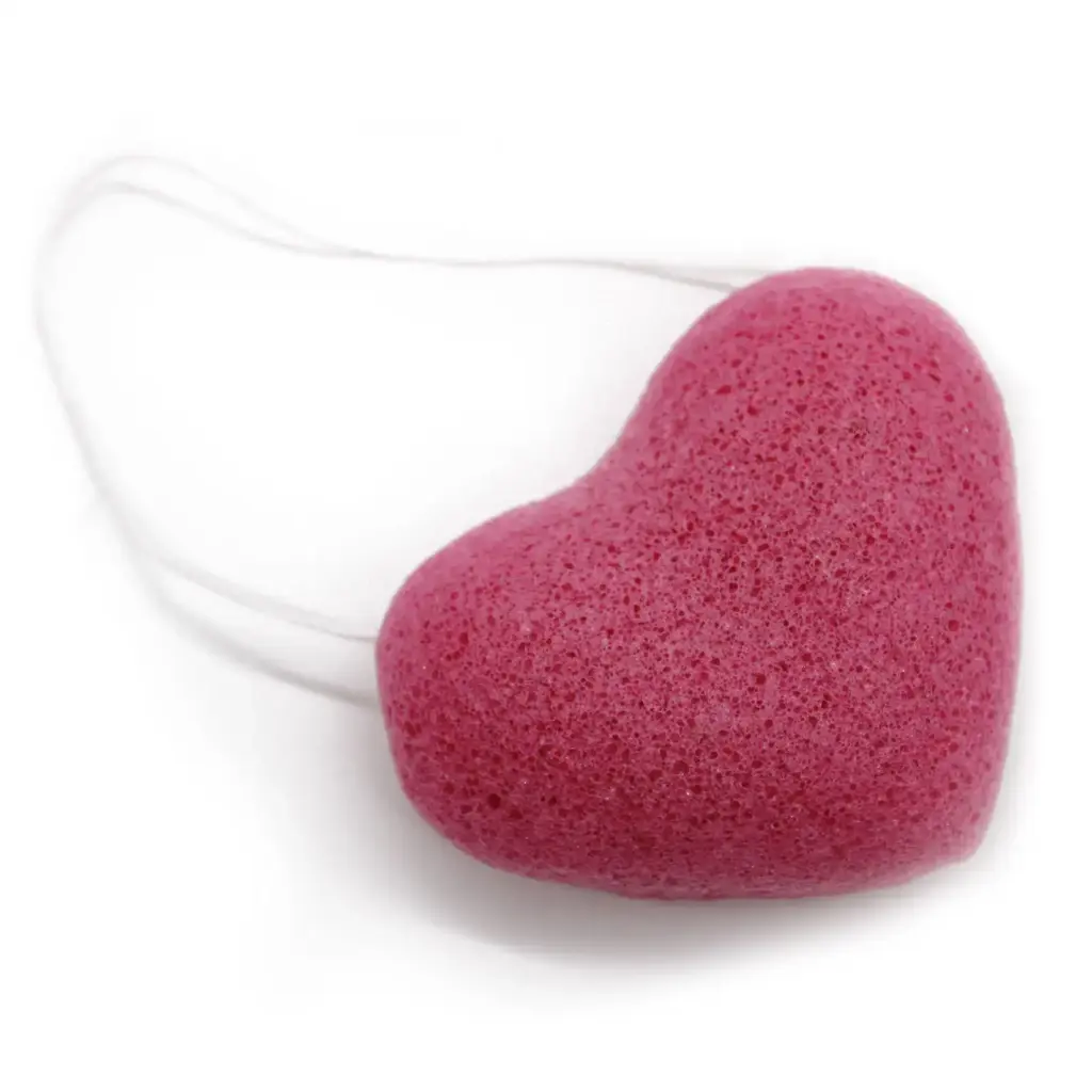 Konjac Heart Sponge – Rose | www.artisangoods.co.uk 2 Konjac Heart Sponge – Rose | www.artisangoods.co.uk 2