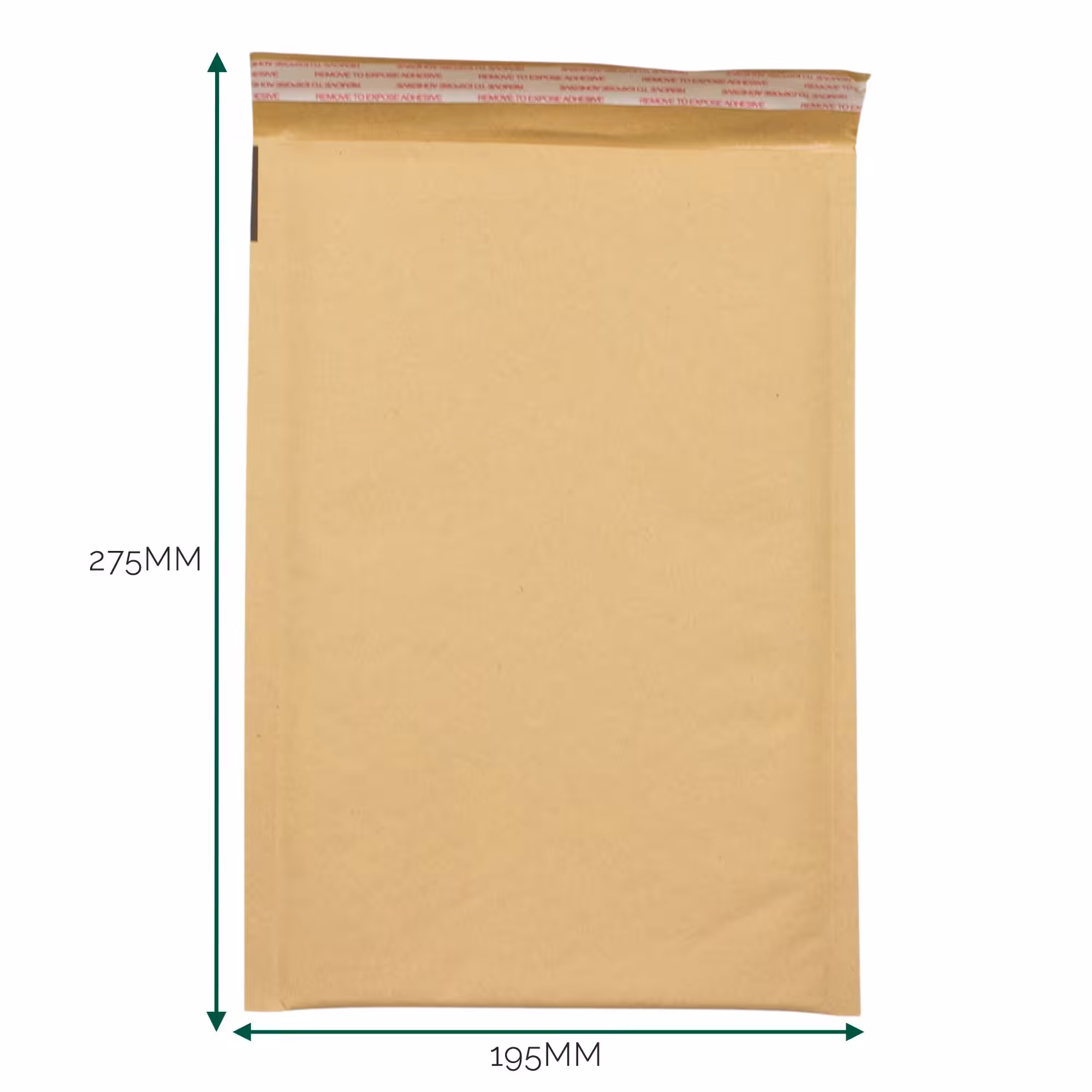 Kraft Padded Bubble Envelope (195×275+40mm) | www.artisangoods.co.uk 2 Kraft Padded Bubble Envelope (195x275+40mm)