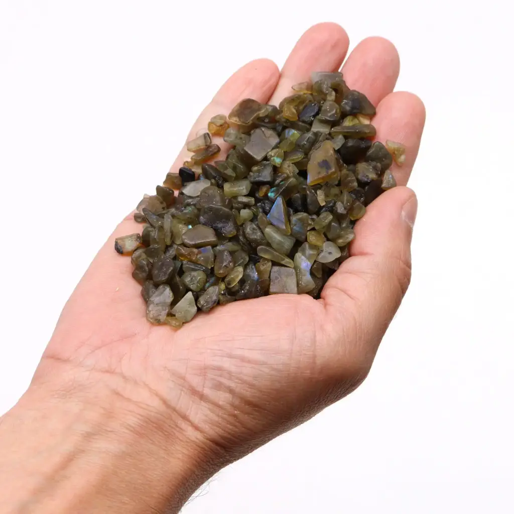 Labradorite Chips Gemstone Chips Bulk – 1KG | www.artisangoods.co.uk 3