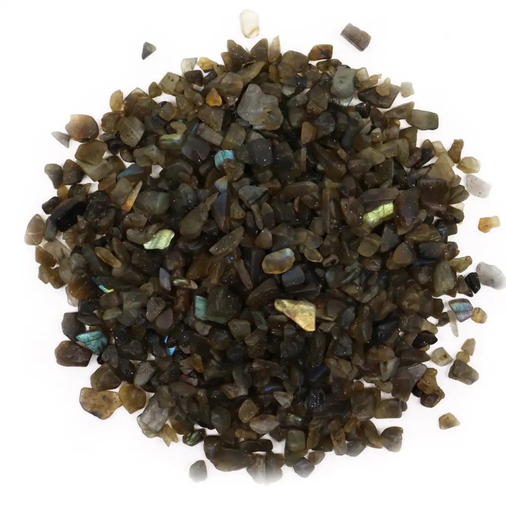 Labradorite Chips Gemstone Chips Bulk – 1KG | www.artisangoods.co.uk