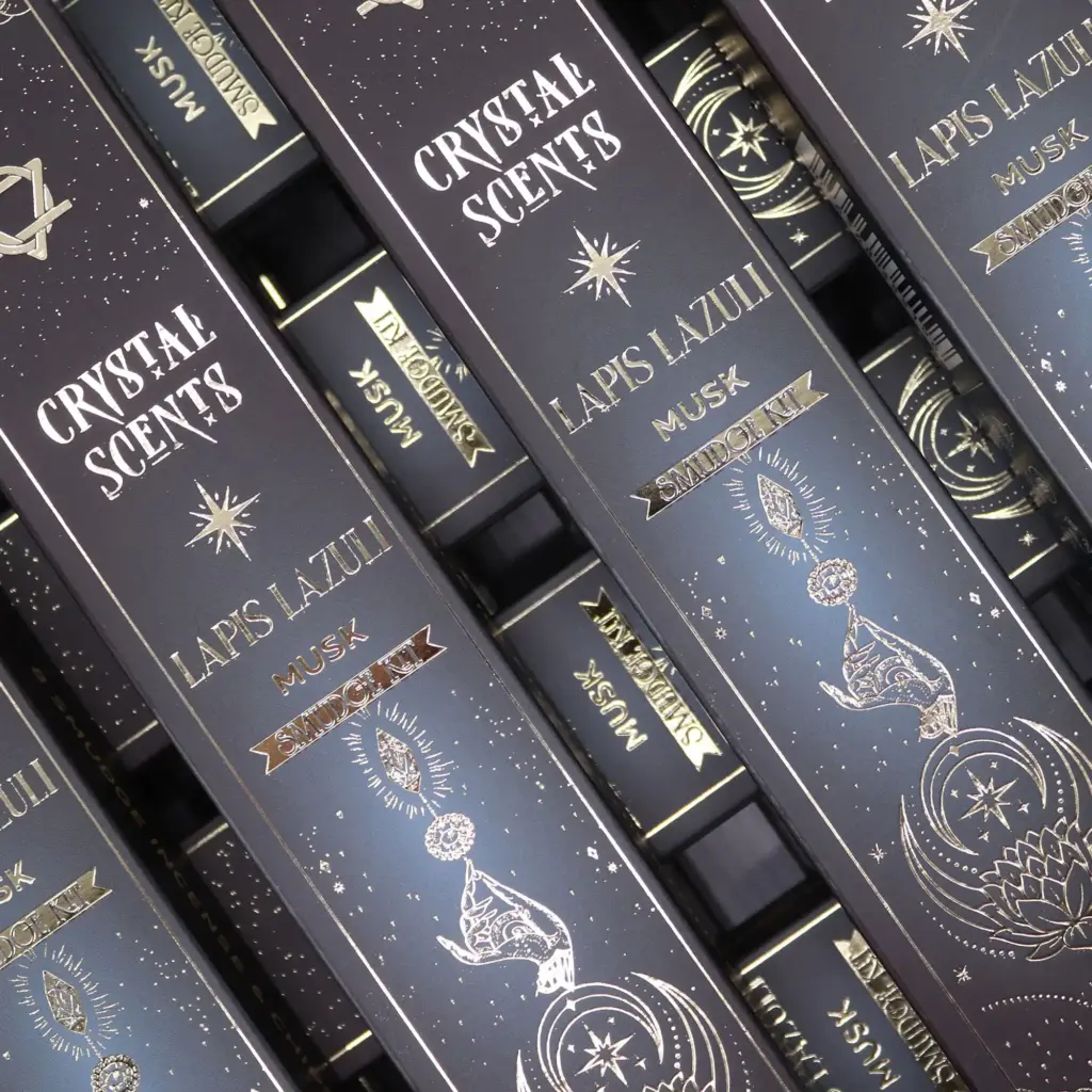 Lapis Crystal Scents Smudge Incense – Musk | www.artisangoods.co.uk 2