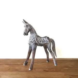 Large Antique Horse 32 cm | www.artisangoods.co.uk 4