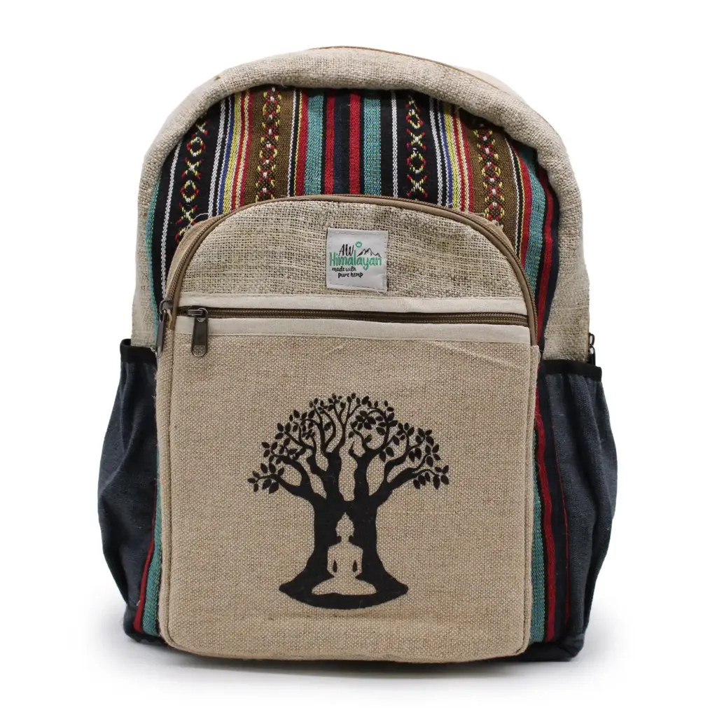 Large Backpack – Bohdi Tree Design | www.artisangoods.co.uk 4 Large Backpack – Bohdi Tree Design | www.artisangoods.co.uk 4