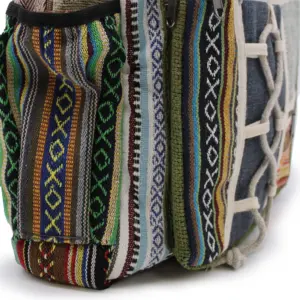 Large Backpack – Rope & Pockets Style | www.artisangoods.co.uk 7