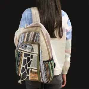 Large Backpack – Rope & Pockets Style | www.artisangoods.co.uk 8