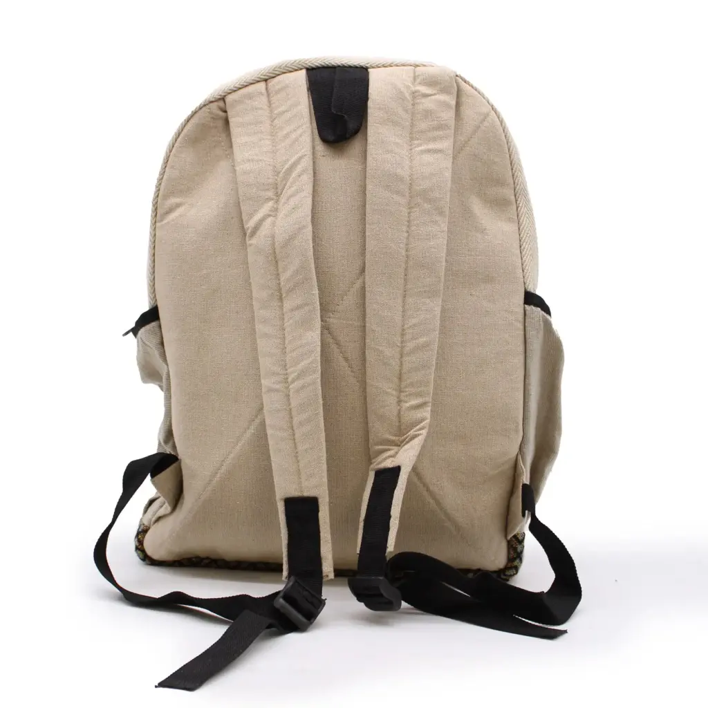 Large Backpack – Rope & Pockets Style | www.artisangoods.co.uk 3