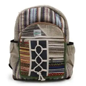 Large Backpack – Rope & Pockets Style | www.artisangoods.co.uk 1