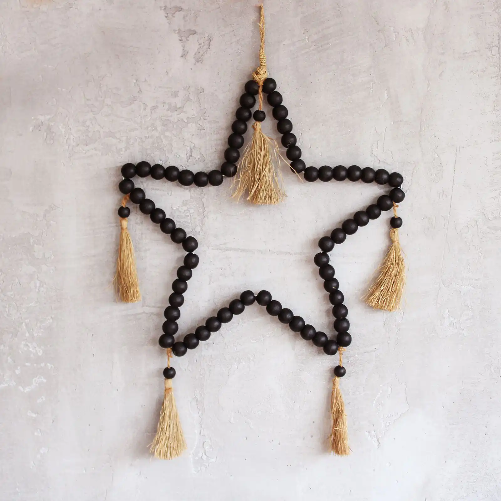 Large Bead Star Mobil 58x38cm | www.artisangoods.co.uk 4 Large Bead Star Mobil 58x38cm | www.artisangoods.co.uk 3