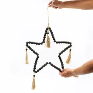Large Bead Star Mobil 58x38cm | www.artisangoods.co.uk 2