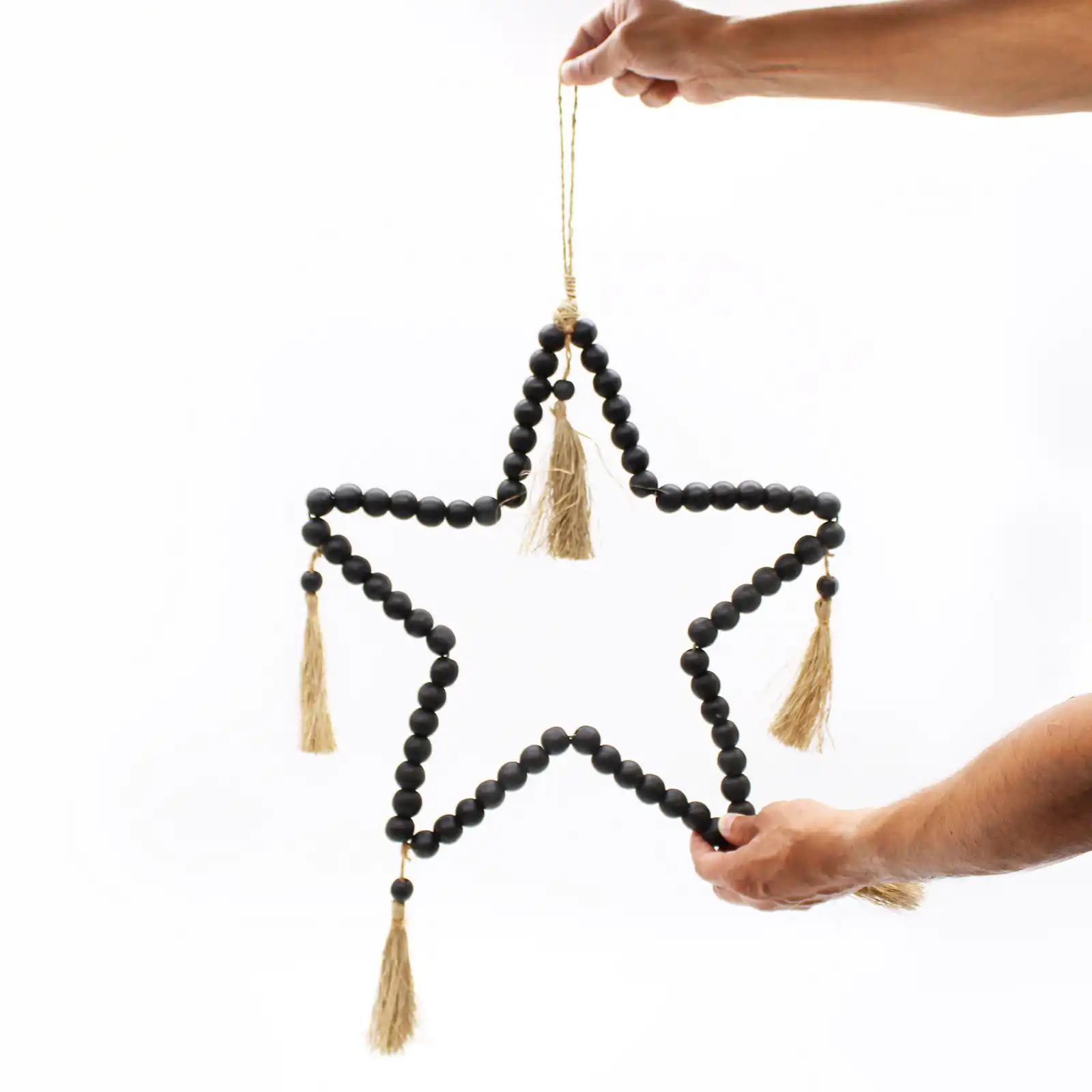 Large Bead Star Mobil 58x38cm | www.artisangoods.co.uk 3 Large Bead Star Mobil 58x38cm | www.artisangoods.co.uk 2