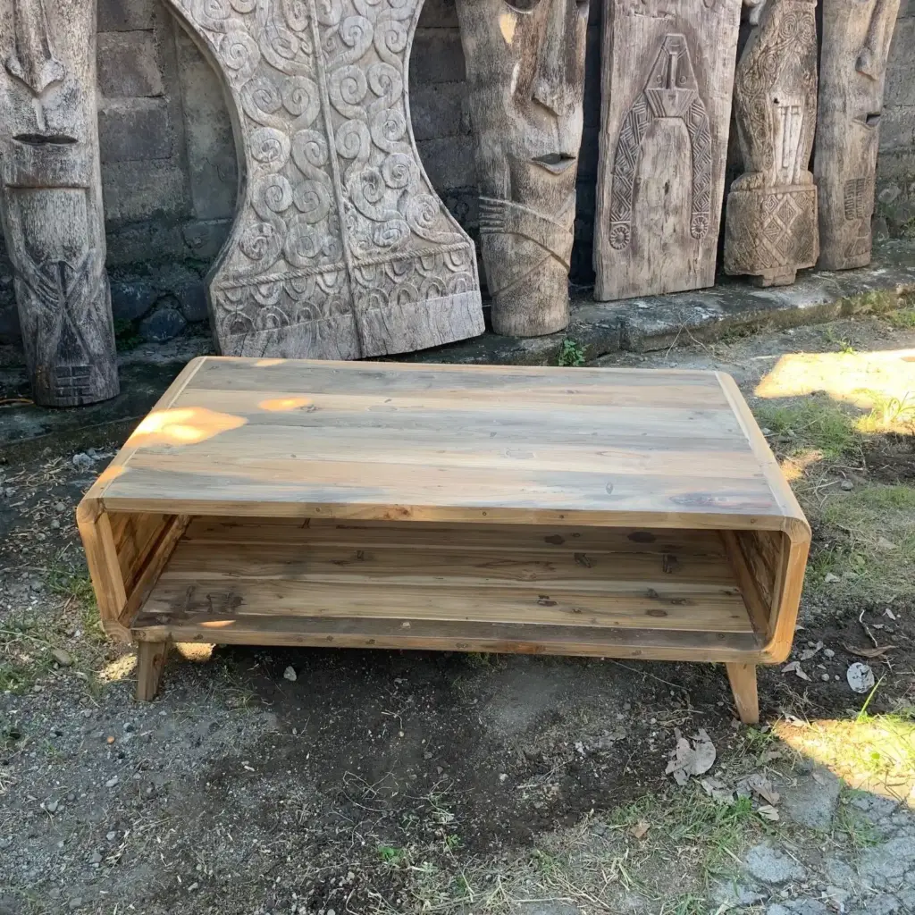 Large Coffee Table – Recycled Wood | www.artisangoods.co.uk