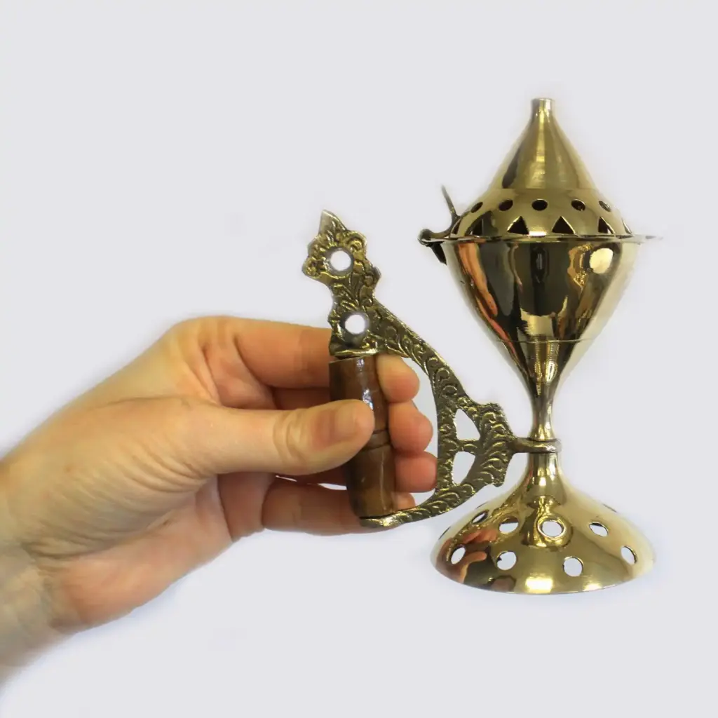 Large Cone Burner with Handle | www.artisangoods.co.uk