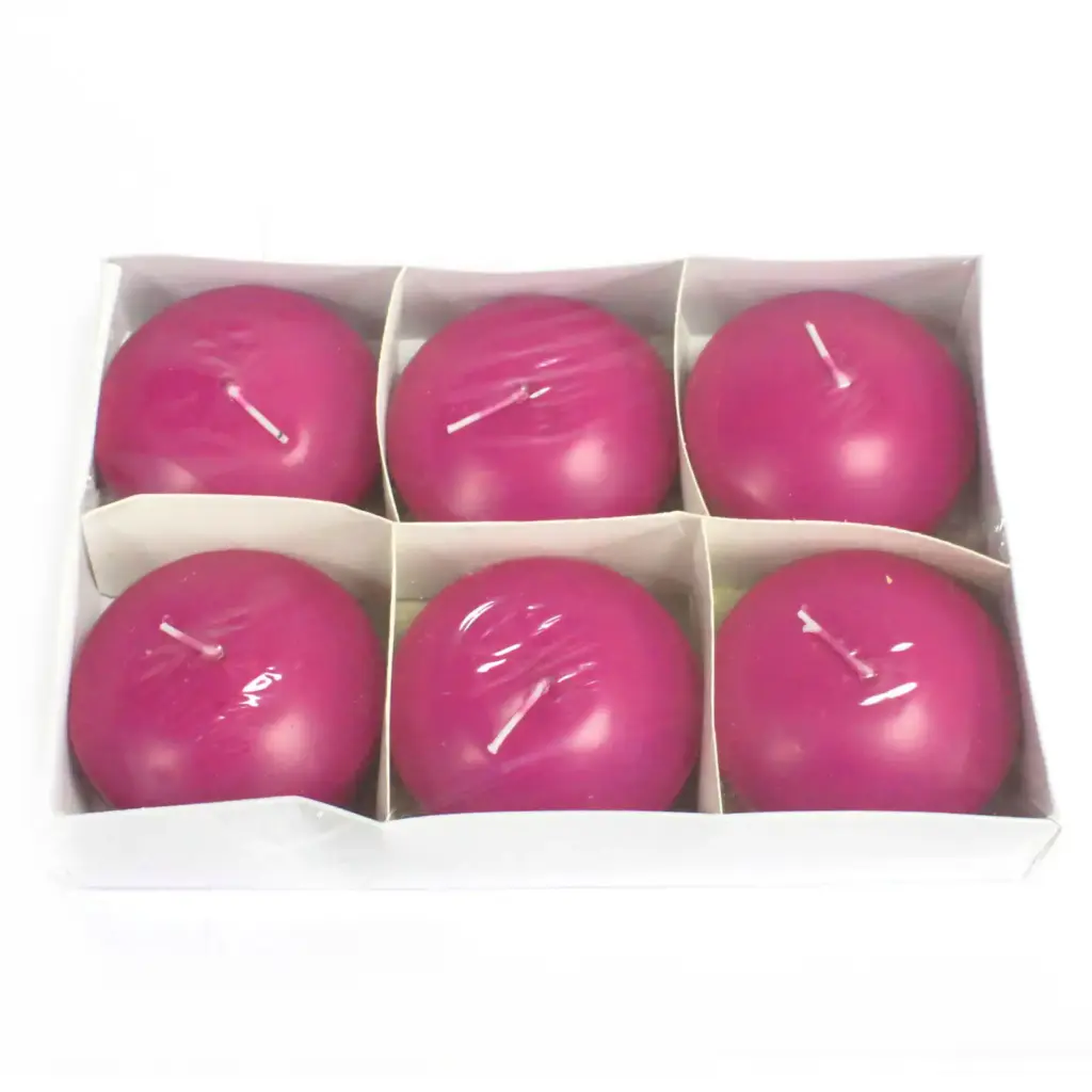 Large Floating Candle – Lavender | www.artisangoods.co.uk 3