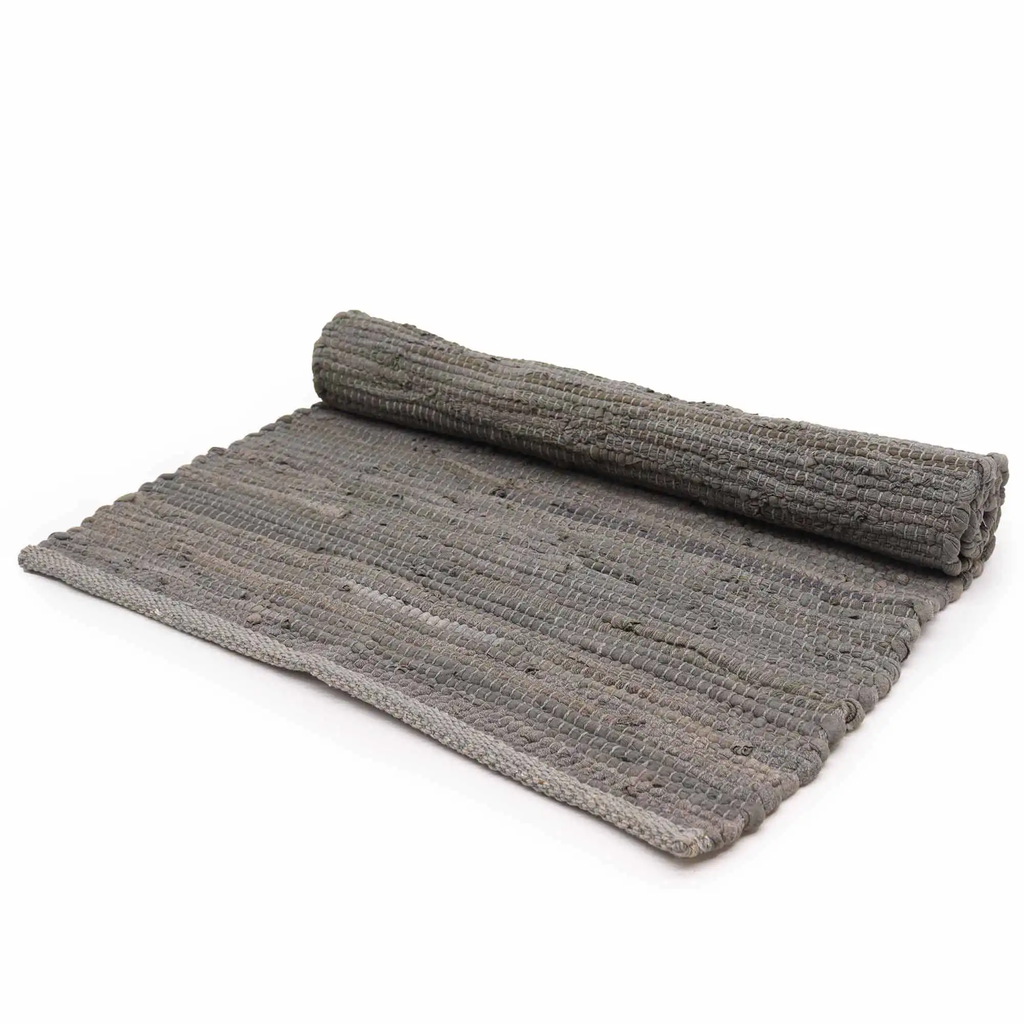 Large Indian Handloom Cotton Rug – Chacoal | www.artisangoods.co.uk 2 Large Indian Handloom Cotton Rug – Chacoal | www.artisangoods.co.uk