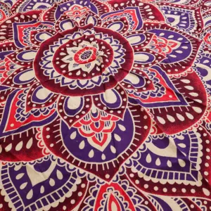 Large Mandala Roundy Art (180cm) – Pink & Purple | www.artisangoods.co.uk 4