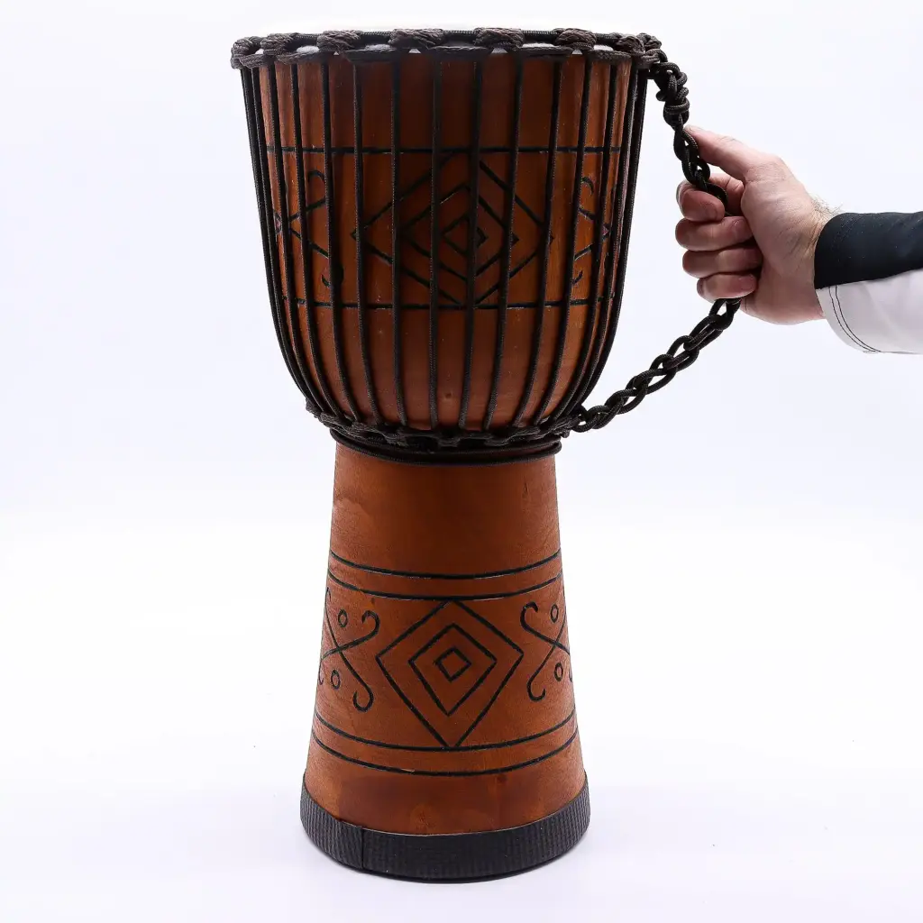 Large Pro Djembe Drum – Soul Sound (low) – 50cm (22cm Diia) | www.artisangoods.co.uk 5