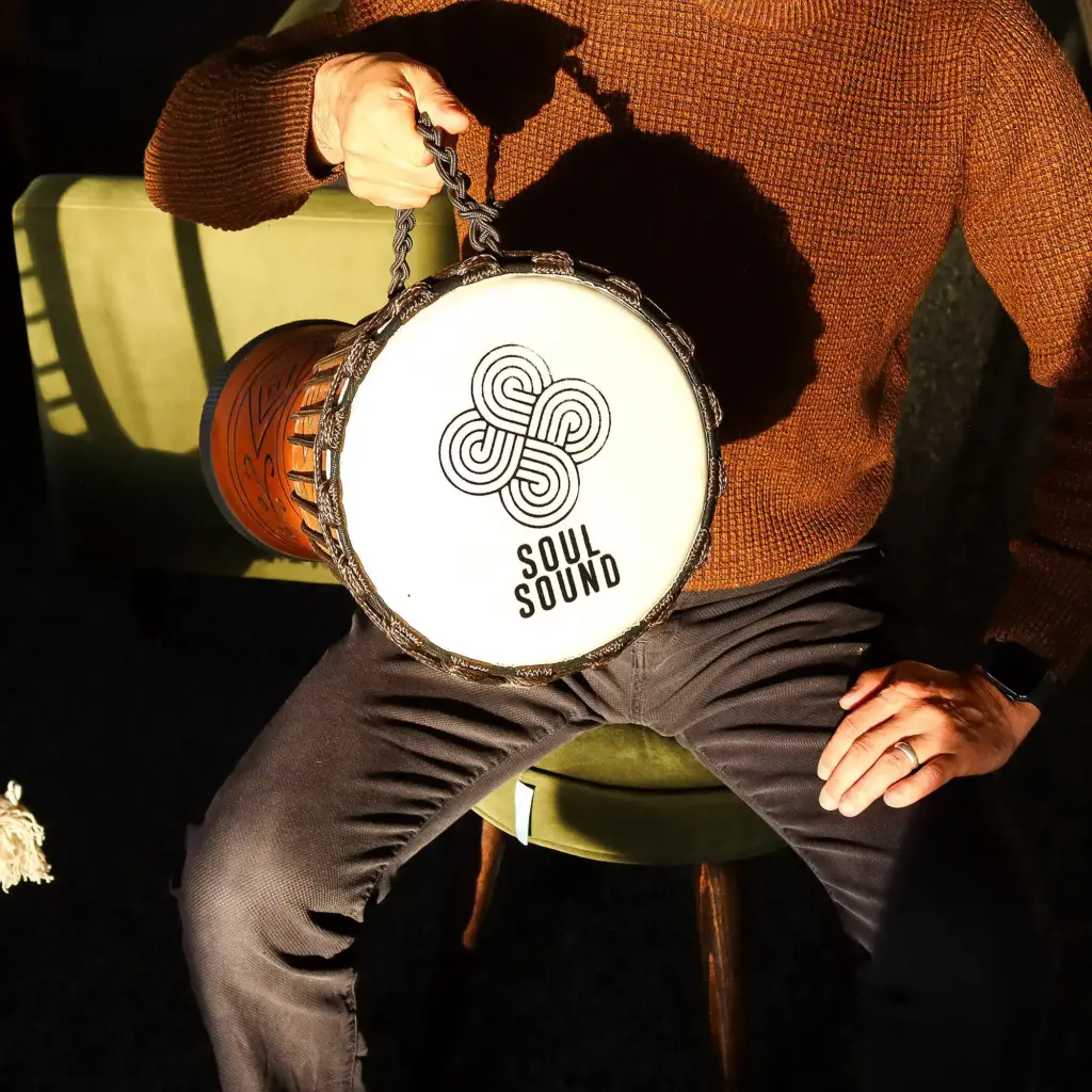 Large Pro Djembe Drum – Soul Sound (low) – 50cm (22cm Diia) | www.artisangoods.co.uk