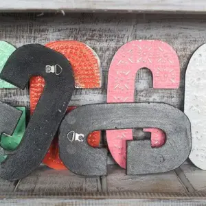 Letter “G” – Assorted Colours – 15cm | www.artisangoods.co.uk 6