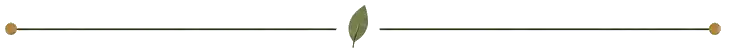 artisan goods line separator with leaf