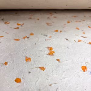 Lokta Craft & Wrapping Paper 51x76cm – Marigold | www.artisangoods.co.uk 2