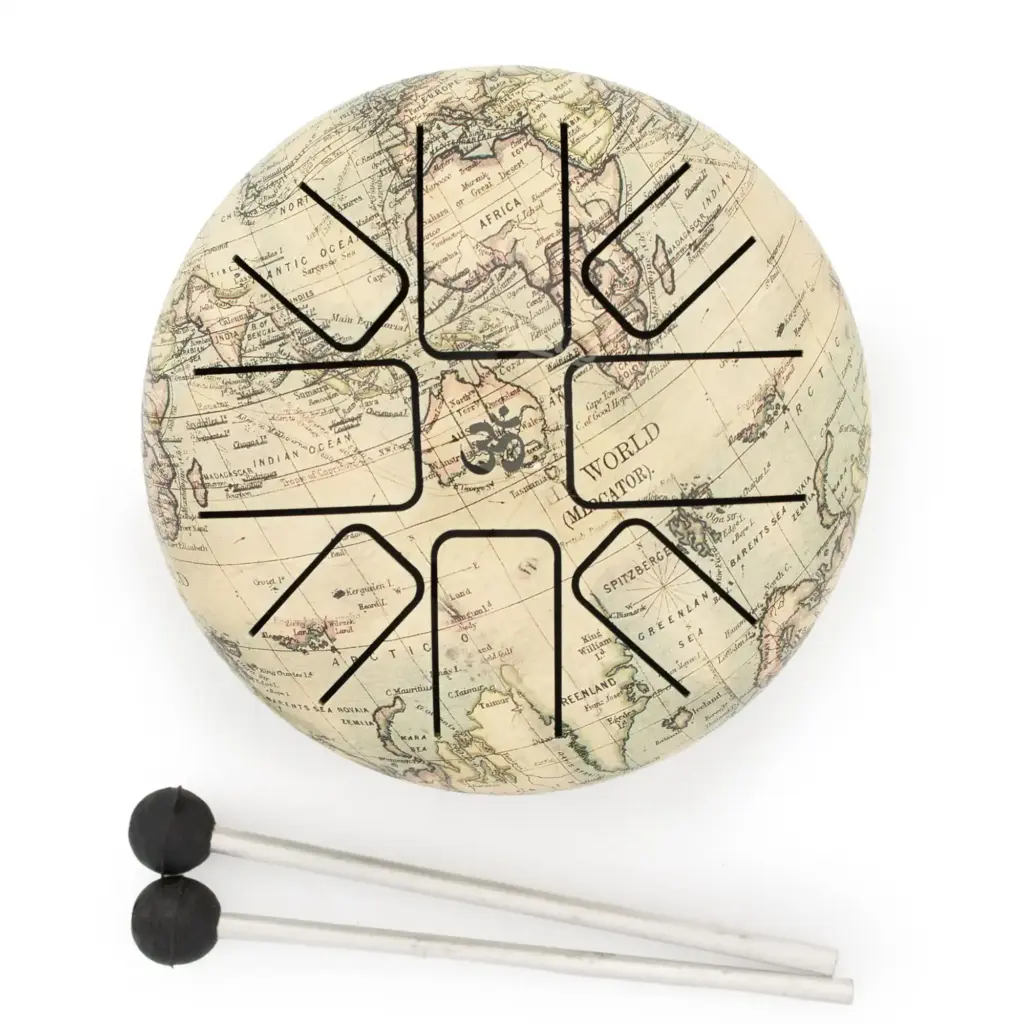 Low Med Hapi Drum Atlas- 14x7cm | www.artisangoods.co.uk 3