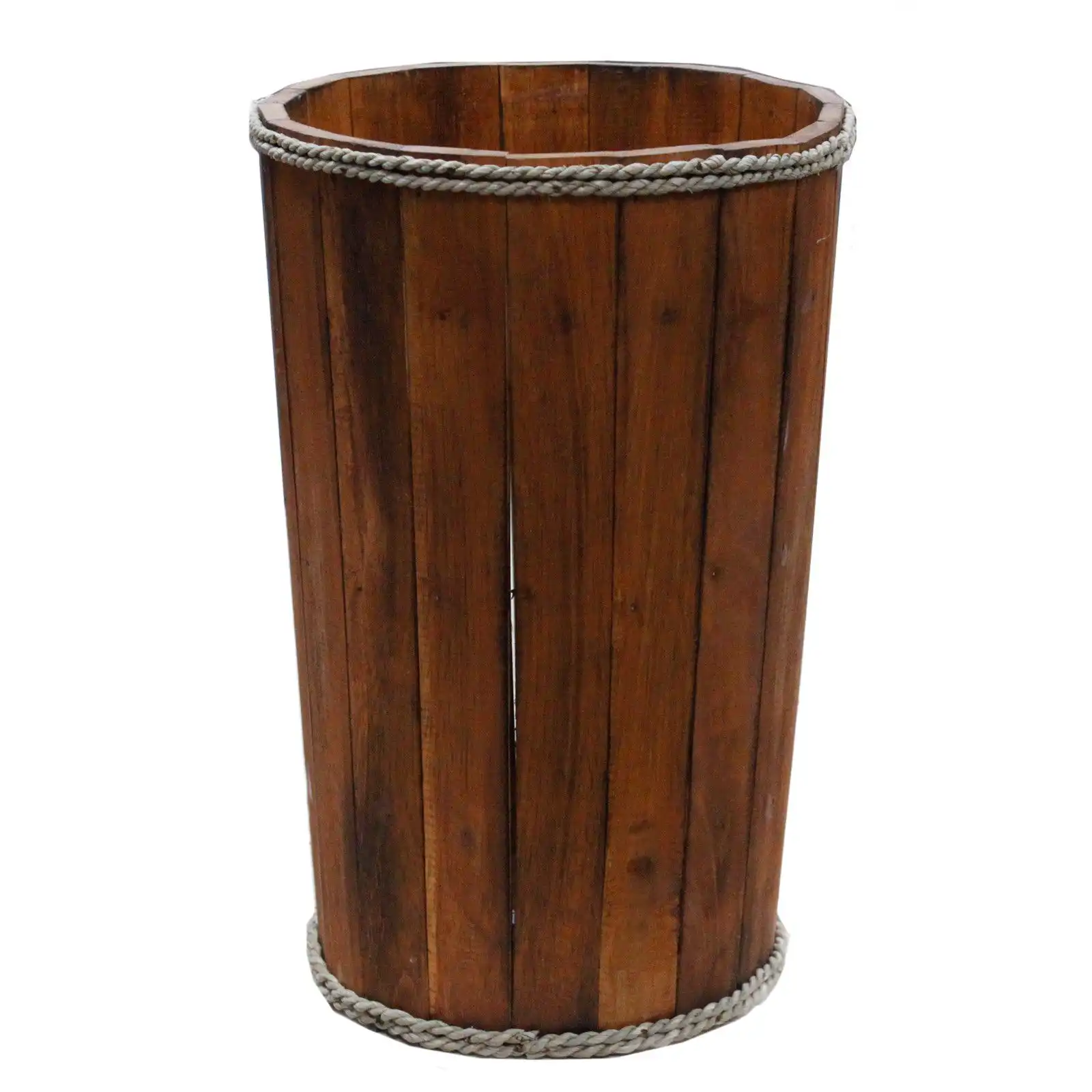 Lrg Nautical Display Tub – Brown 45x32cm | www.artisangoods.co.uk 2 Lrg Nautical Display Tub – Brown 45x32cm | www.artisangoods.co.uk 1