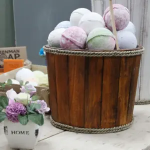 Lrg Nautical Display Tub – Brown 45x32cm | www.artisangoods.co.uk 5