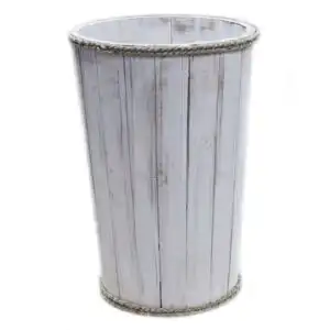 Lrg Nautical Display Tub – Whitewash 45x32cm | www.artisangoods.co.uk Lrg Nautical Display Tub – Whitewash 45x32cm | www.artisangoods.co.uk 1