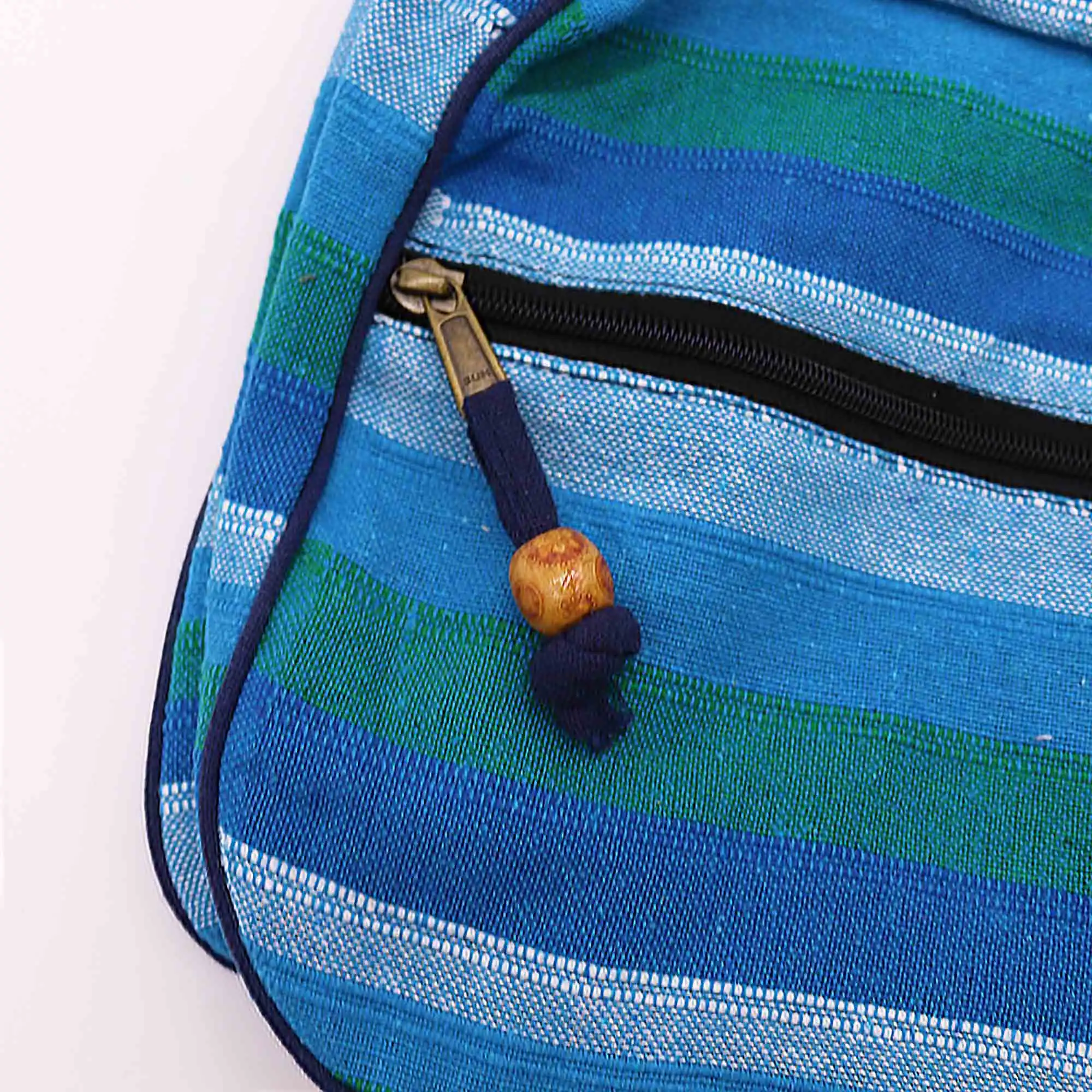 Lrg Nepal Sling Bag (Adjustable Strap) – Blue Rivers | www.artisangoods.co.uk 3 Lrg Nepal Sling Bag (Adjustable Strap) – Blue Rivers | www.artisangoods.co.uk 2
