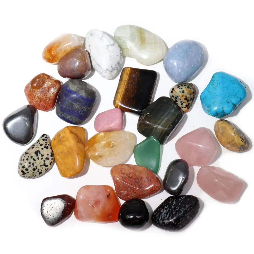 Lucky Dip Mixed Tumble Stones – o.5kg (aprox. 25 stones) | www.artisangoods.co.uk 2