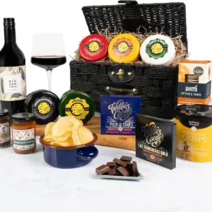 Luxury Artisan Cheese & Wine Hamper | www.artisangoods.co.uk 1