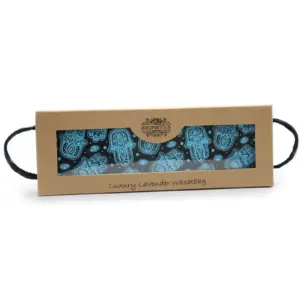Luxury Lavender Wheat Bag in Gift Box