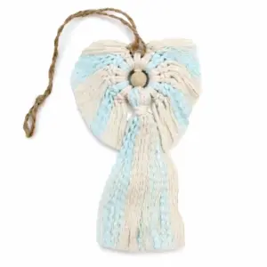 Macrame Angel – Guardian (boy) | www.artisangoods.co.uk 2