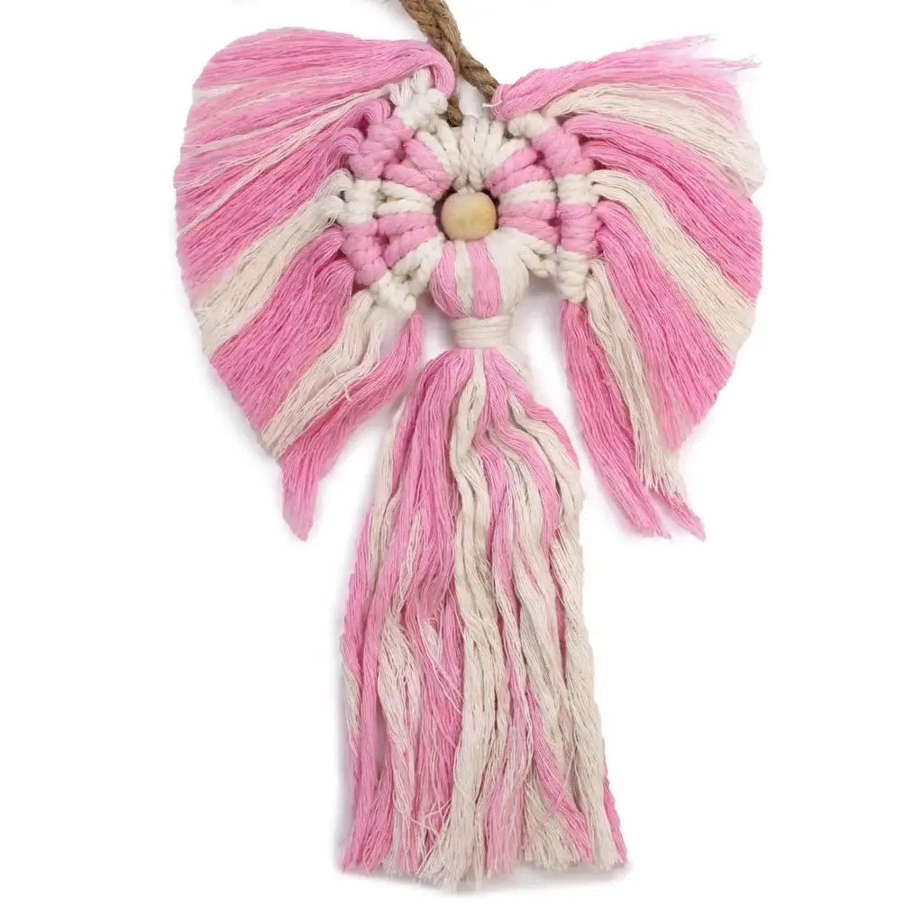 Macrame Angel – Guardian (girl) | www.artisangoods.co.uk 5 Macrame Angel – Guardian (girl) | www.artisangoods.co.uk 5