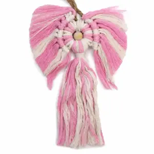 Macrame Angel – Guardian (girl) | www.artisangoods.co.uk 5