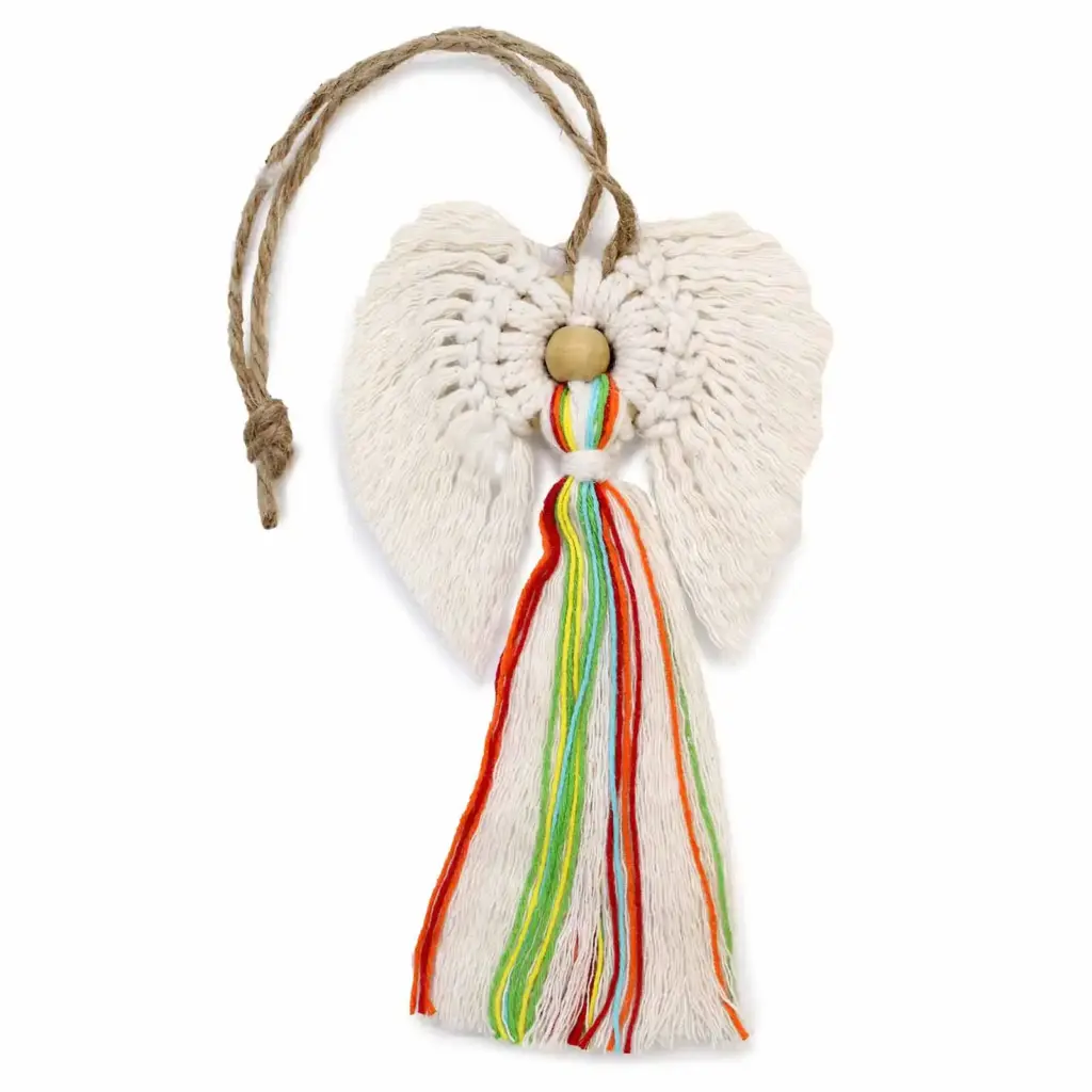 Macrame Angel – Harmony | www.artisangoods.co.uk 2