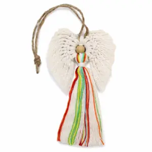 Macrame Angel – Harmony | www.artisangoods.co.uk 2