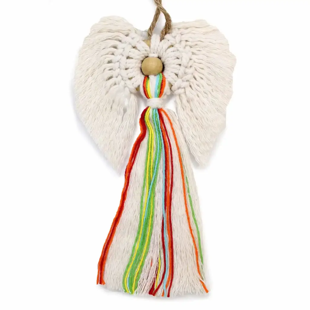 Macrame Angel – Harmony | www.artisangoods.co.uk