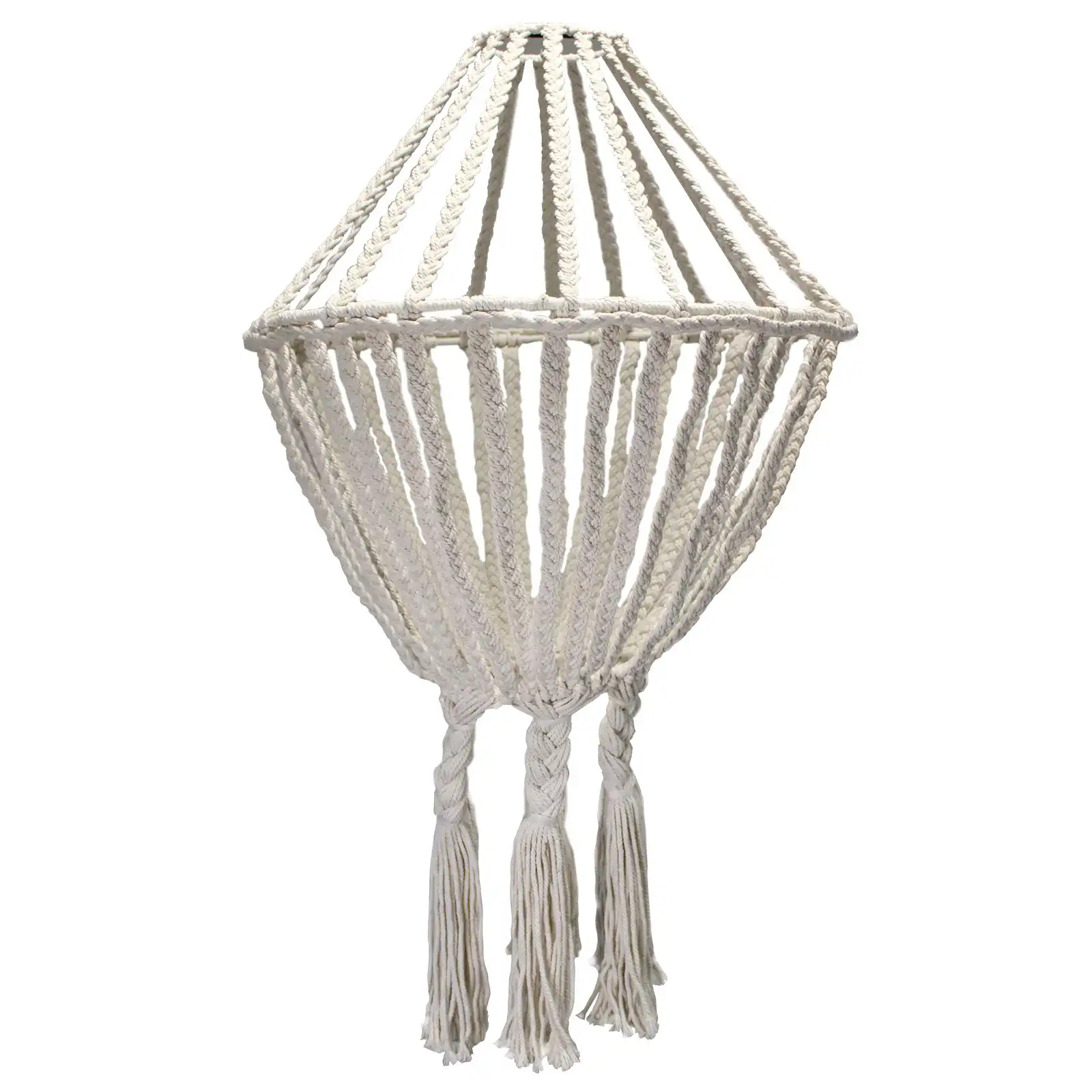 Macrame Large Drop Chandelier – Natural | www.artisangoods.co.uk 2 Macrame Large Drop Chandelier – Natural | www.artisangoods.co.uk 1