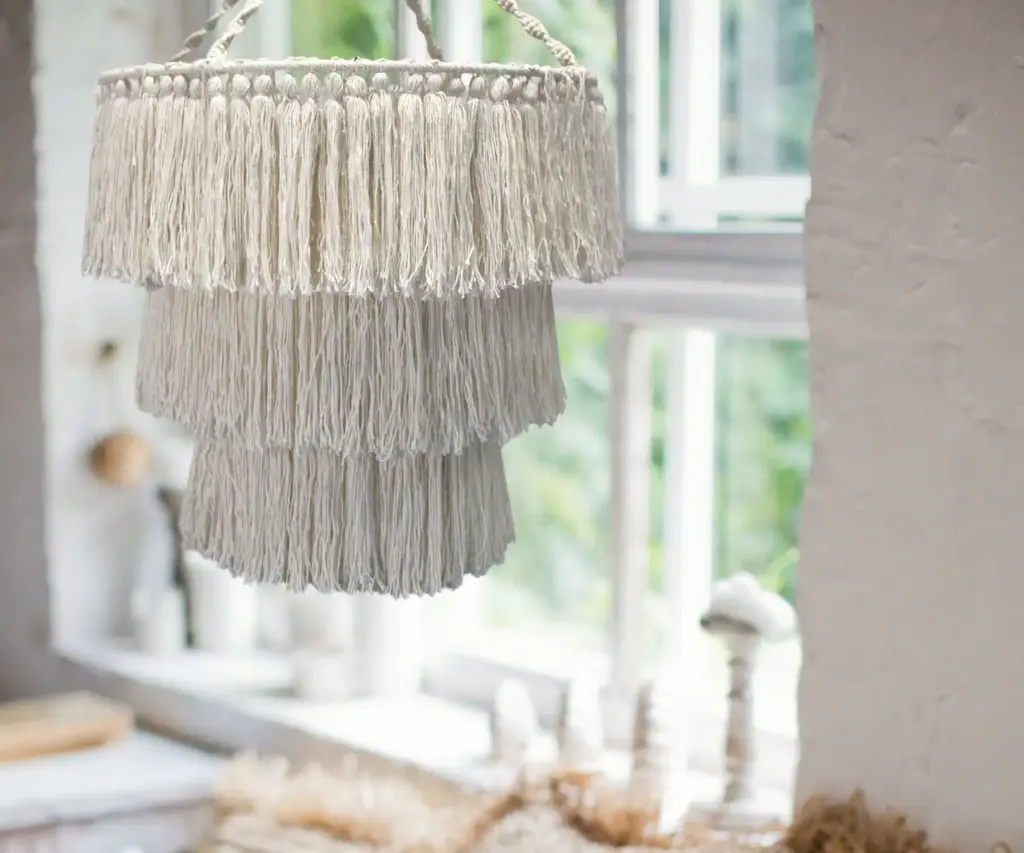 Macrame Soft Chandelier – Natural | www.artisangoods.co.uk 5