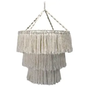 Macrame Soft Chandelier – Natural | www.artisangoods.co.uk 4