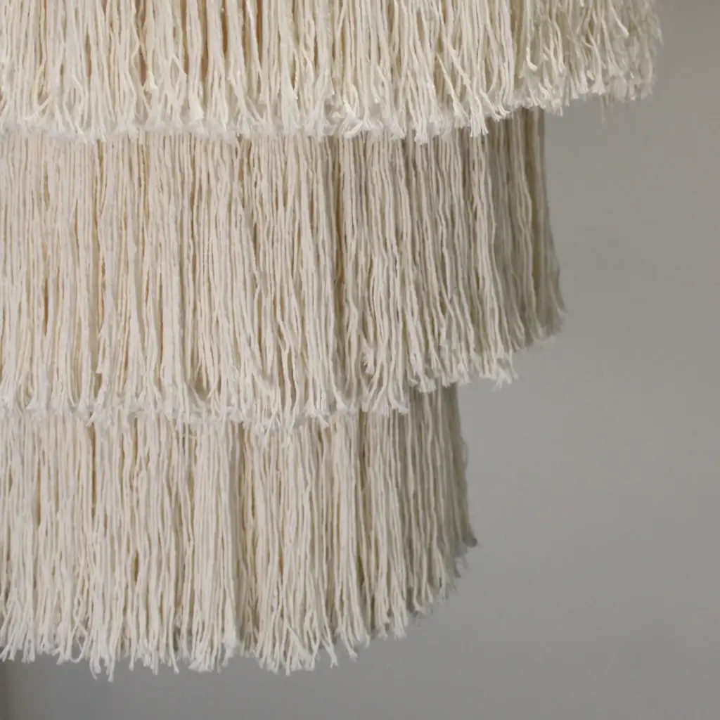 Macrame Soft Chandelier – Natural | www.artisangoods.co.uk 3
