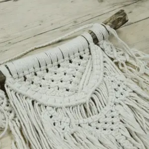 Macrame Wall Hanging – Natural Abundance | www.artisangoods.co.uk 3