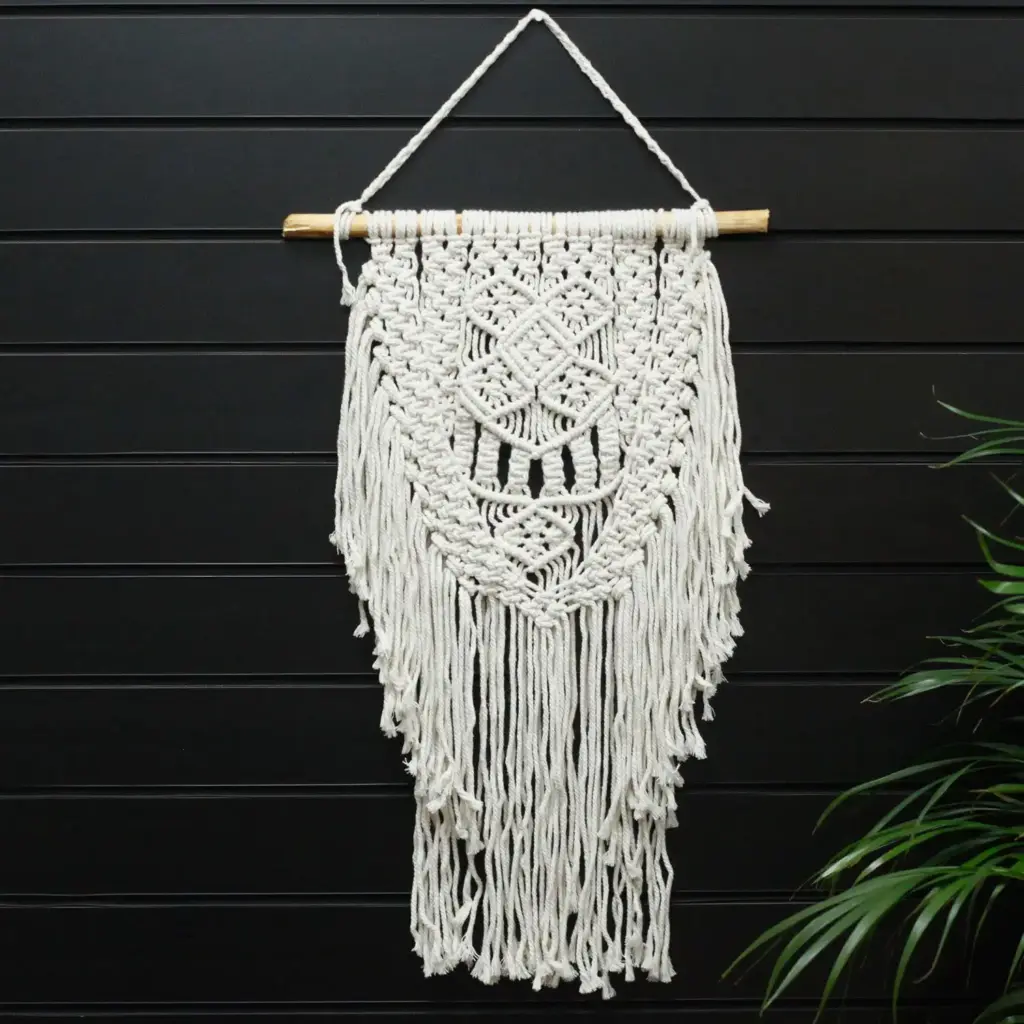 Macrame Wall Hanging – Over Abundance | www.artisangoods.co.uk 5