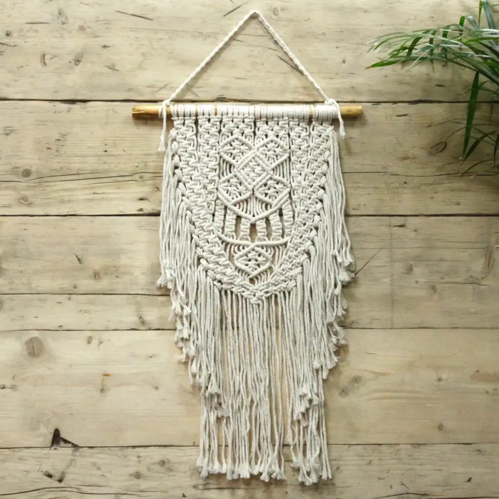 Macrame Wall Hanging – Over Abundance | www.artisangoods.co.uk 2