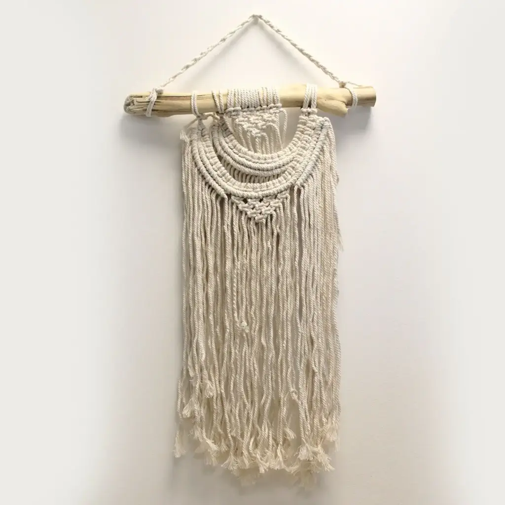 Macrame Wall Hanging – Two Waves | www.artisangoods.co.uk