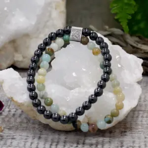 Magnetic Gemstone Bracelet – Amazonite | www.artisangoods.co.uk 5